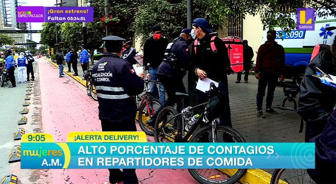 ¡Alerta Delivery!: Alto porcentaje de contagios en repartidores de comida