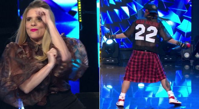 Johana San Miguel sorprendida con la energía de este imitador