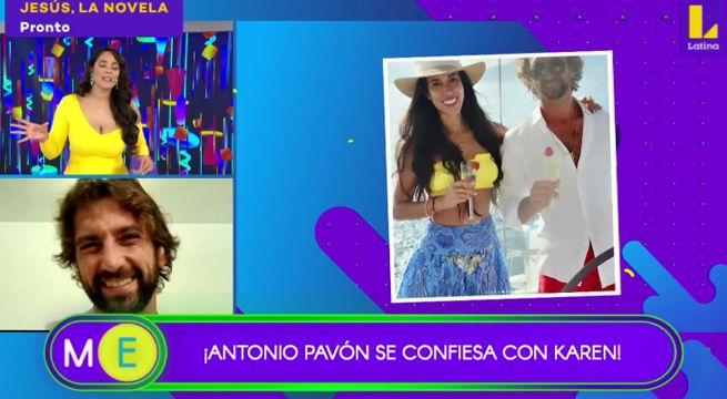 Antonio Pavón se confesó con Karen Schwarz