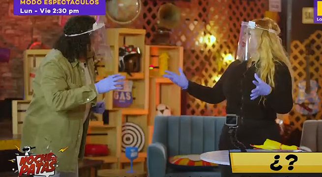 Susy Díaz y Daniela Sarfati jugaron a la 'Palabra rápida' en Noche de Patas