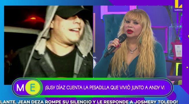 Susy Díaz cuenta la pesadilla que vivió junto a Andy V