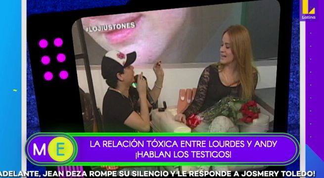 La relación tóxica entre Lourdes Sacín y Andy V