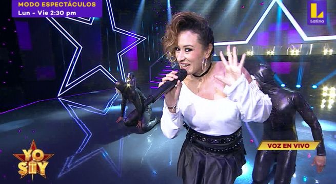 Ana Torroja tuvo su primera presentación en Yo Soy