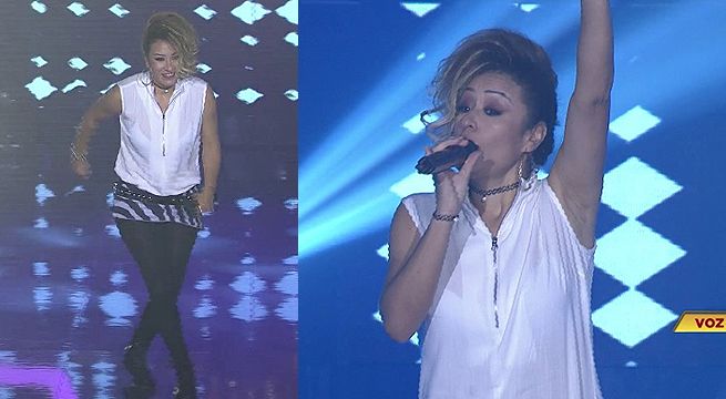 Imitadora de Ana Torroja interpretó “Barco a Venus” en la gala de este jueves