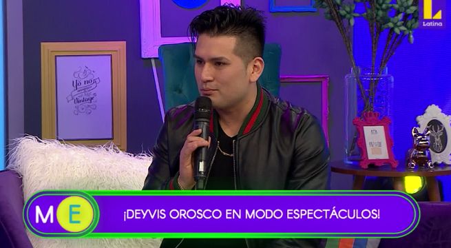 Deyvis Orosco en ‘Modo Espectáculos’