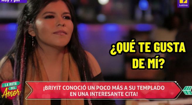 Briyit conoció un poco más a su templado en interesante cita