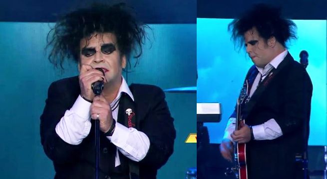 Imitador de Robert Smith retumbó el escenario al interpretar “Just like heaven”