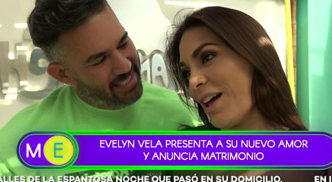 Evelyn Vela presentó al hombre que le robó el corazón