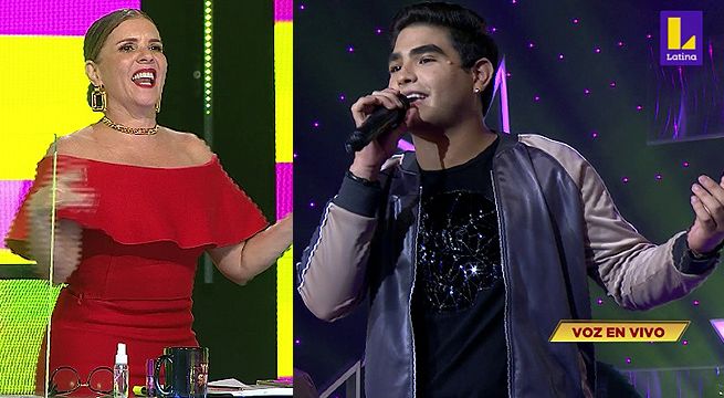 Imitador de Jonathan Moly se lució al cantar “De Sol a Sol” este martes