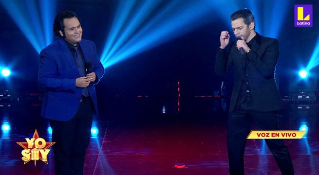 Imitadores de Marcos Llunas y Dyango retumbaron el escenario con “Corazón mágico”