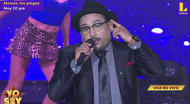 Imitador de Rubén Blades interpretó “Decisiones” en su más reciente gala