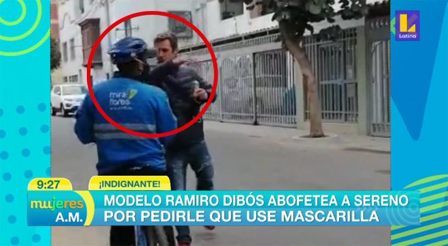 Mujeres al Mando: Modelo causa indignación al abofetear a un sereno [VIDEO]