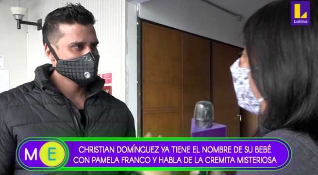 ¿Christian Domínguez ya tiene el nombre para su bebé con Pamela Franco?