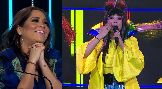 Imitadora de Yola Polastry interpretó “La chica de la tele” en la Noche de Eliminación