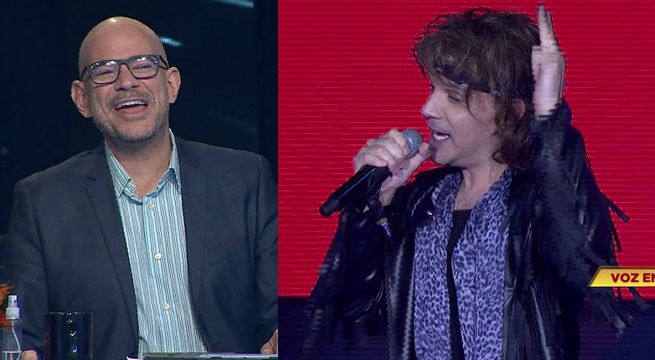 Imitador de Jon Bon Jovi se apoderó del escenario al cantar “Livin’ on a prayer”