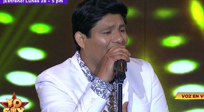 Carlos Soraluz demostró todo su talento en el escenario de Yo Soy