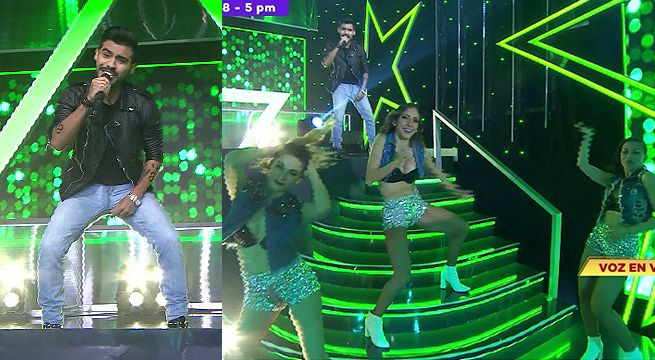 Imitador de Ezio Oliva interpretó el tema “Con él” en la Noche de Eliminación