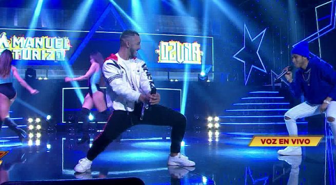 Manuel Turizo y Ozuna cantaron “Vaina loca”