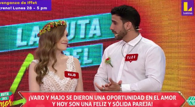 La Ruta del Amor volvió a reencontrar a Varo y Majo