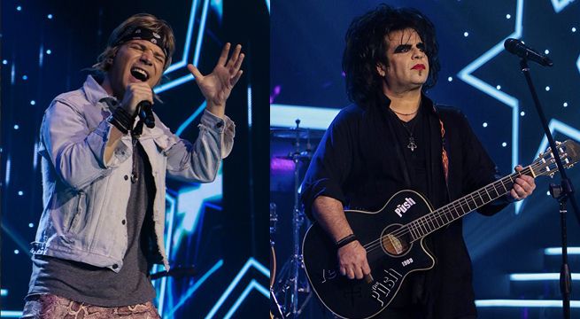 Imitadores de Robert Smith y Jon Bon Jovi batallaron en la gala de este lunes