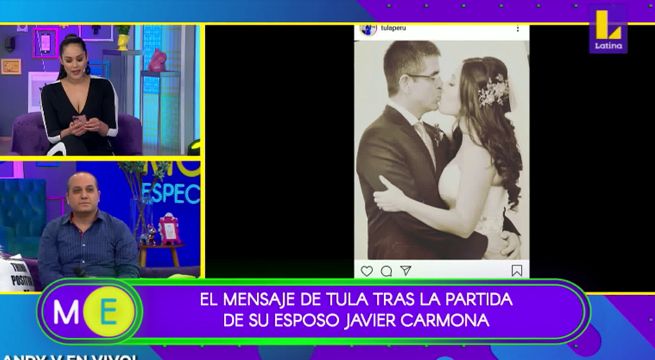 El mensaje de Tula Rodríguez tras la partida de su esposo Javier Carmona