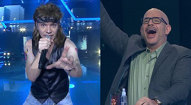 Imitador de Jon Bon Jovi puso a cantar al jurado el tema “Livin’ on a prayer”
