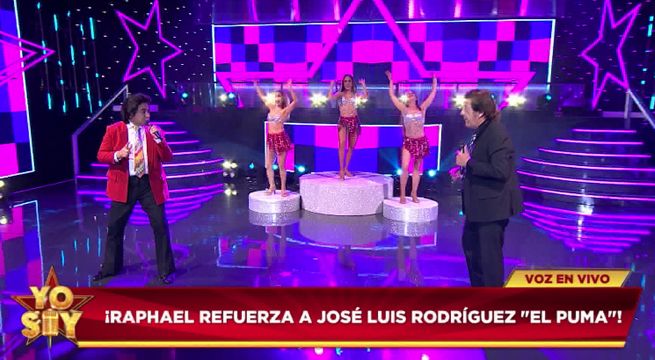 Imitador de José Luis Rodríguez ‘El Puma’ se reforzó con Raphael