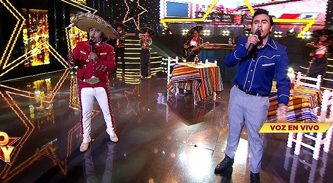 Imitadores de Pedro Infante y Vicente Fernández cantaron “Ella” en la Semifinal