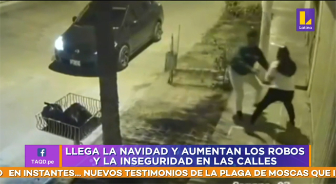 Llega la Navidad y aumenta la inseguridad en las calles