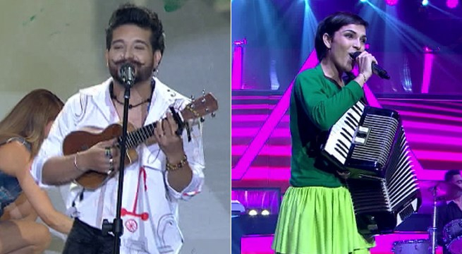 Los imitadores de Camilo y Julieta Venegas se enfrentaron