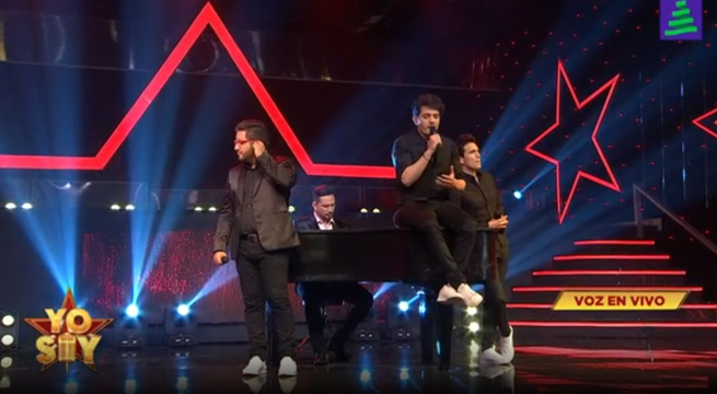 Los imitadores de Il Volo cantaron “La nave del olvido”