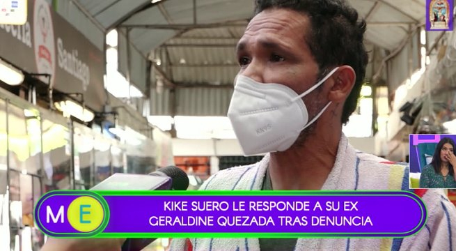 Kike Suero le responde a expareja tras denuncia