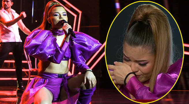 Imitadora de Ariana Grande se emocionó tras cantar “Break up with your girlfriend, I'm bored”