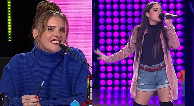 Imitadora de Danna Paola cautivó al jurado al cantar “Mala fama”