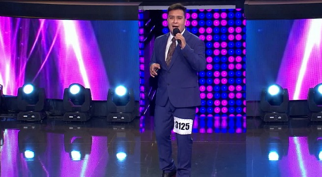 Imitador de Enrique Guzmán probó suerte en el casting de Yo Soy