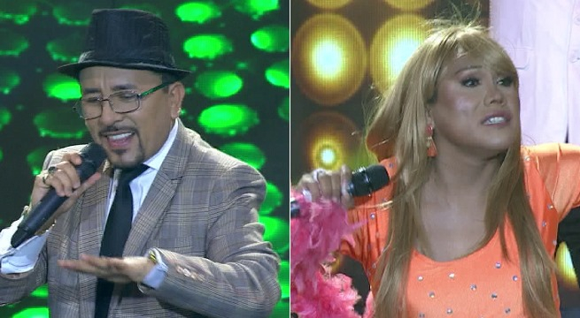 Los imitadores de Jhonny Rivera y Laura León nos regalaron este enfrentamiento