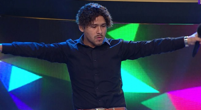 El imitador de David Bisbal se presentó en el casting