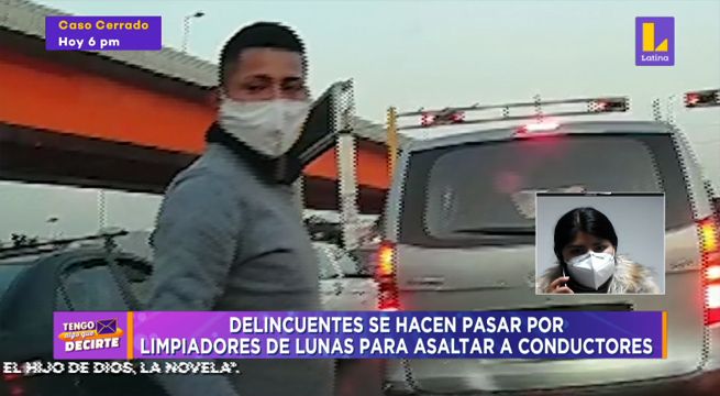 Delincuentes se hacen pasar por limpiadores de lunas para asaltar a conductores [VIDEO]