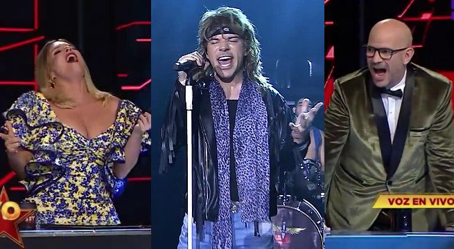 Imitador de Jon Bon Jovi retumbó el escenario en la Gran Final con “Livin’ on a prayer”