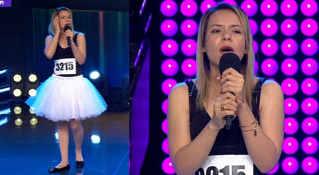 Imitadora de Belinda cantó dos de sus temas más conocidos para pasar de etapa