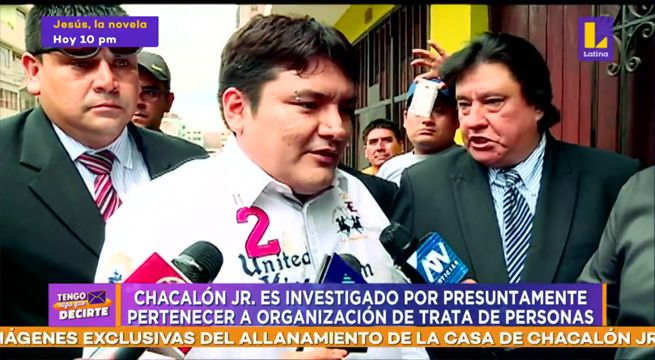 Tengo Algo que Decirte: Allanan la vivienda de Chacalón Jr.