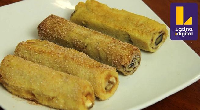 Mira cómo preparar unos exquisitos ‘Rollitos de fruta dulce’ [Video]