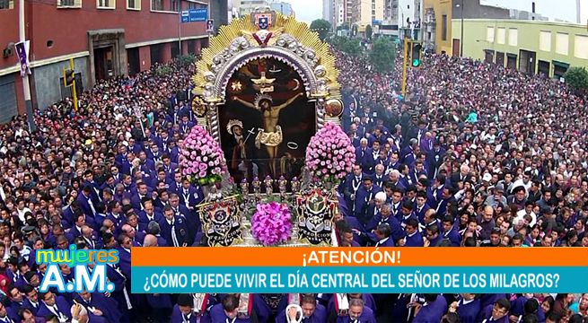 Mujeres al Mando: ¿Cómo puede vivir el día central del Señor de los Milagros?