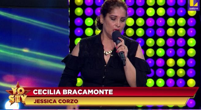 Imitadora de Cecilia Bracamonte nos regaló esta presentación  