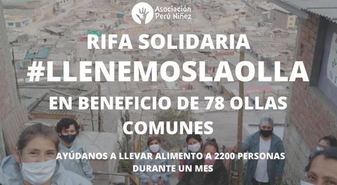 Participa en la ‘Rifa Solidaria #LlenemosLaOlla’ por una buena causa
