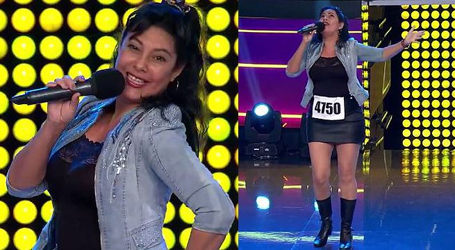 Imitadora de Gilda sorprendió al jurado con “No me arrepiento de este amor”