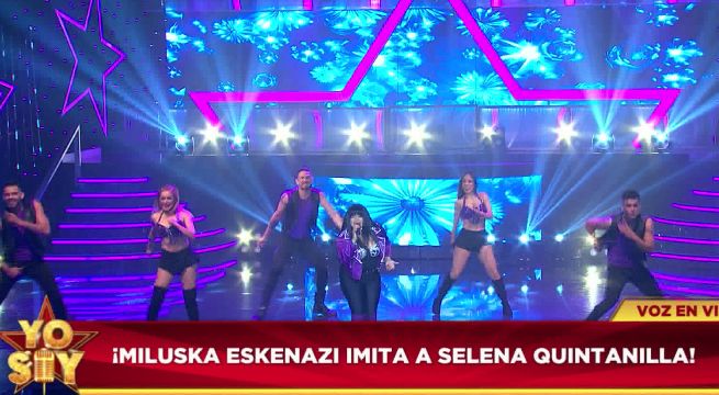Miluska Eskenazi nos regaló una gran imitación de Selena Quintanilla