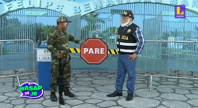 El tío Lisuratás controla el ingreso al Parque de las Leyendas