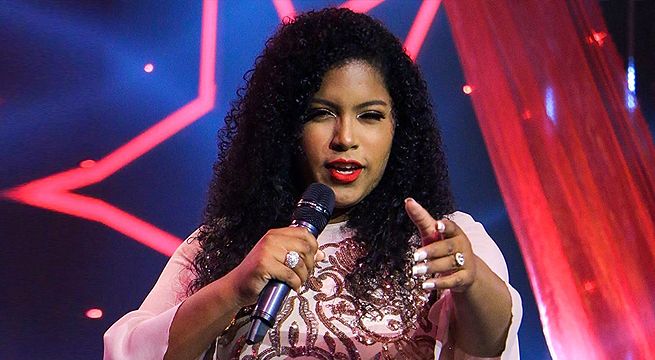 Imitadora de Eva Ayllón se lució al interpretar “Nada soy”