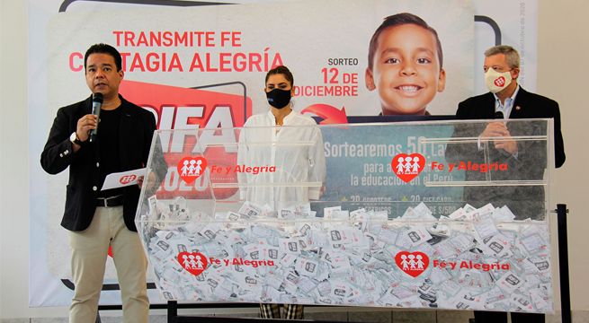 Se realizó la gran rifa de Fe y Alegría